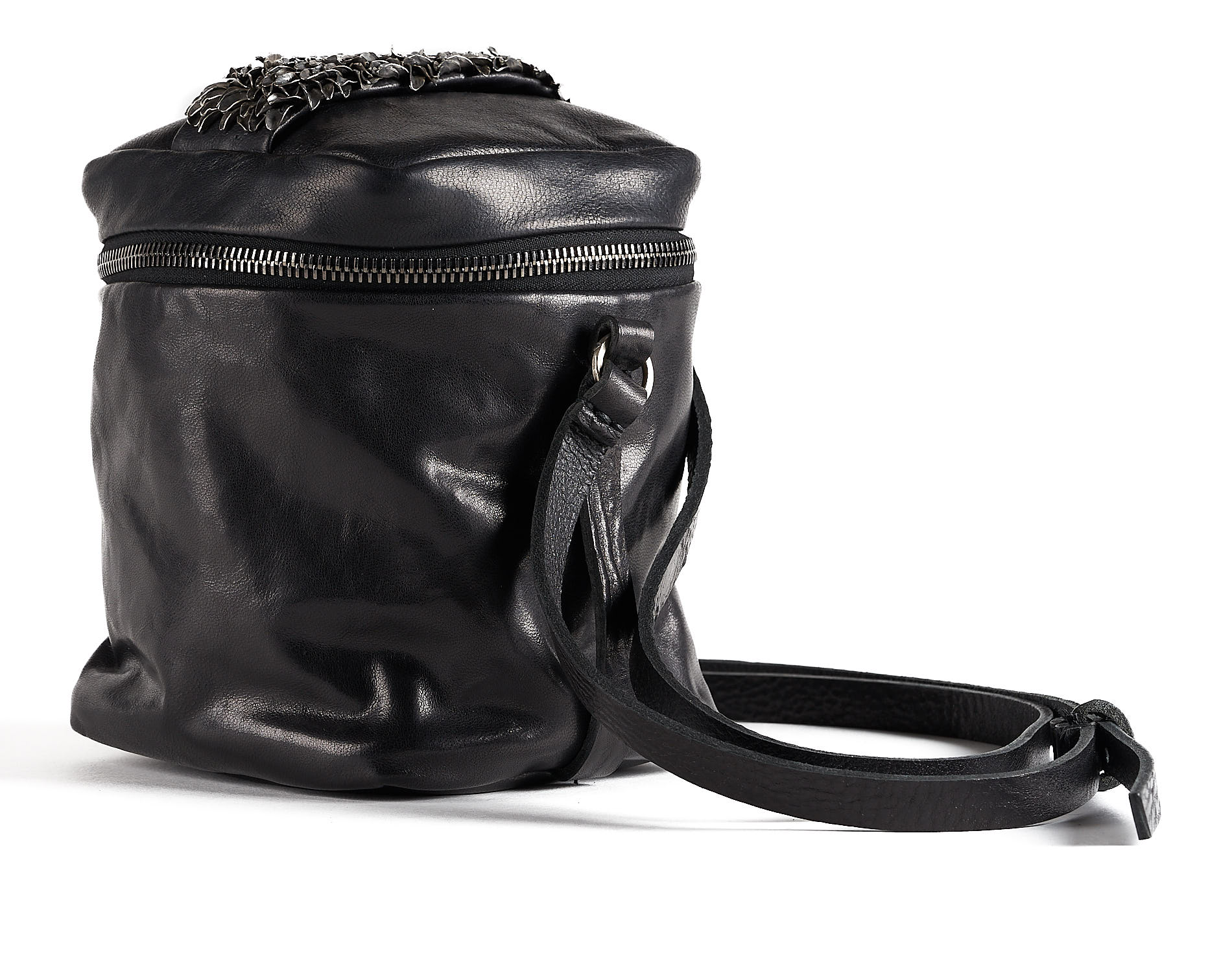 daniele basta leather and silver bags - DETAIL 3